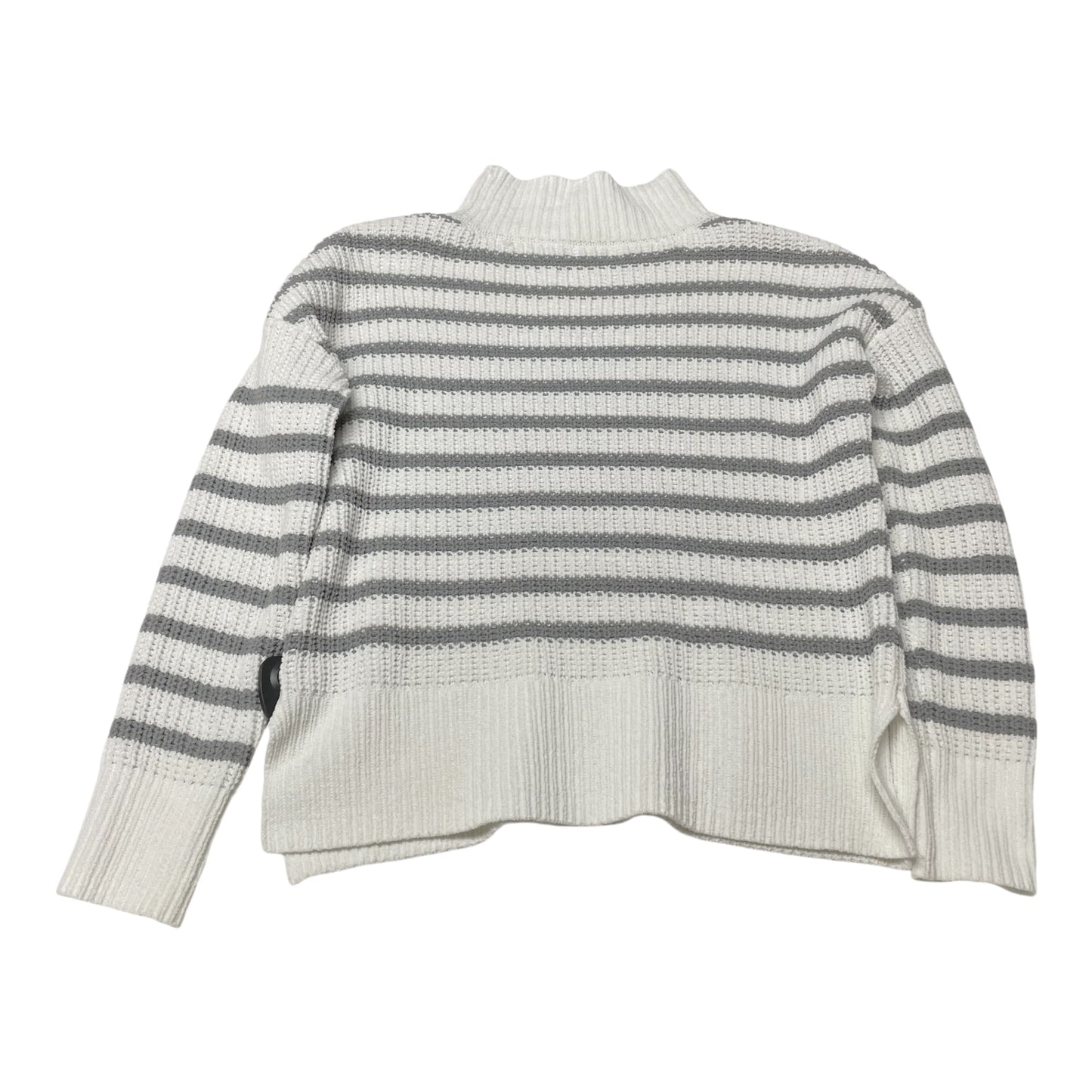 Sweater By Crown And Ivy In Grey & White, Size: S