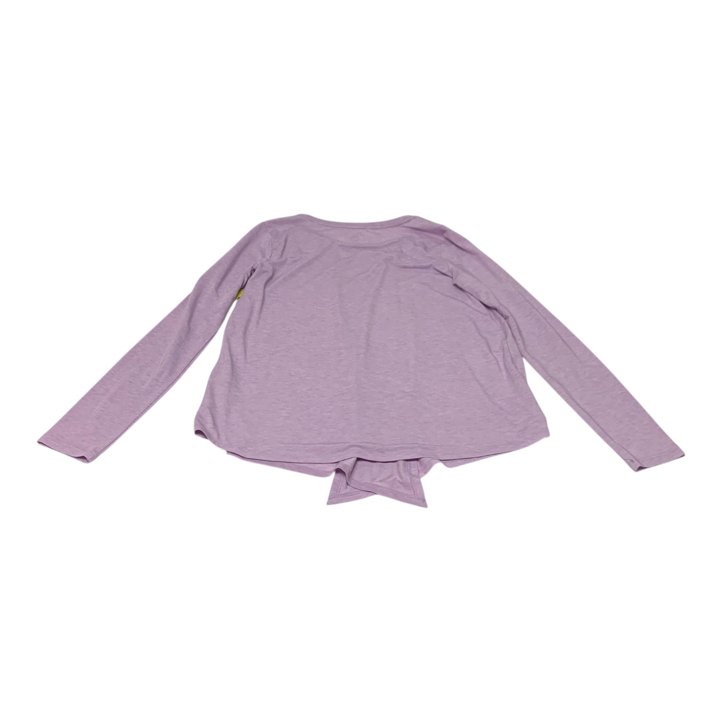 Athletic Top Long Sleeve Crewneck By Gapfit In Purple, Size: S