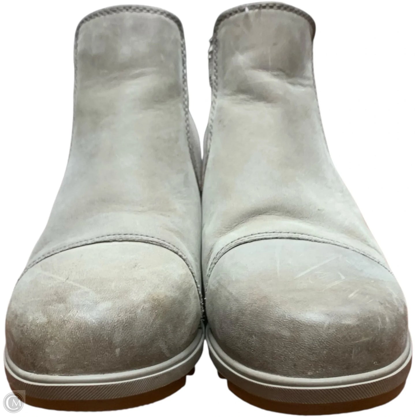 Boots Ankle Heels By Sorel In Beige, Size: 9