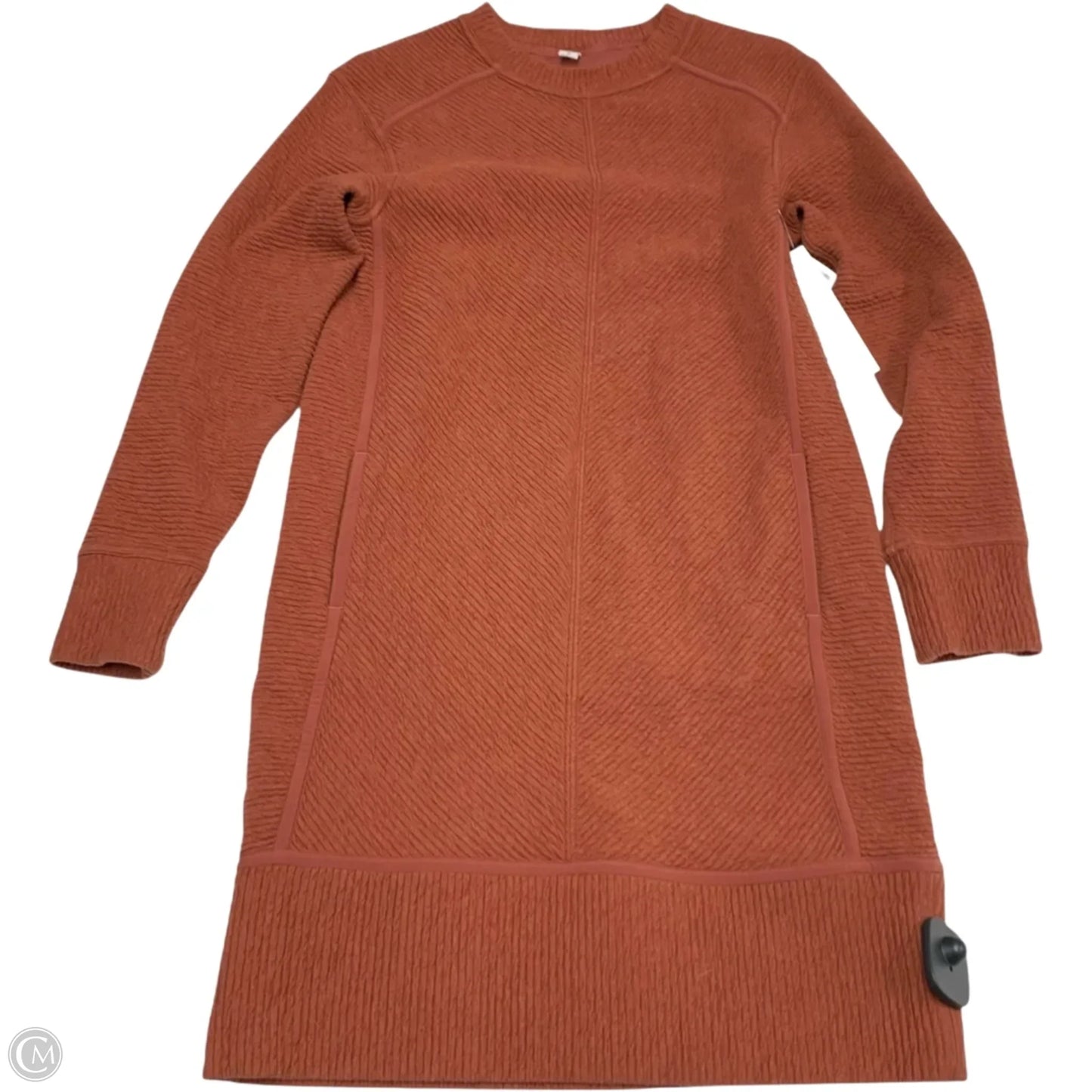 Athletic Dress By Lululemon In Orange, Size: Xs