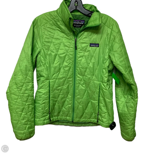 Jacket Puffer & Quilted By Patagonia In Green, Size: Xs