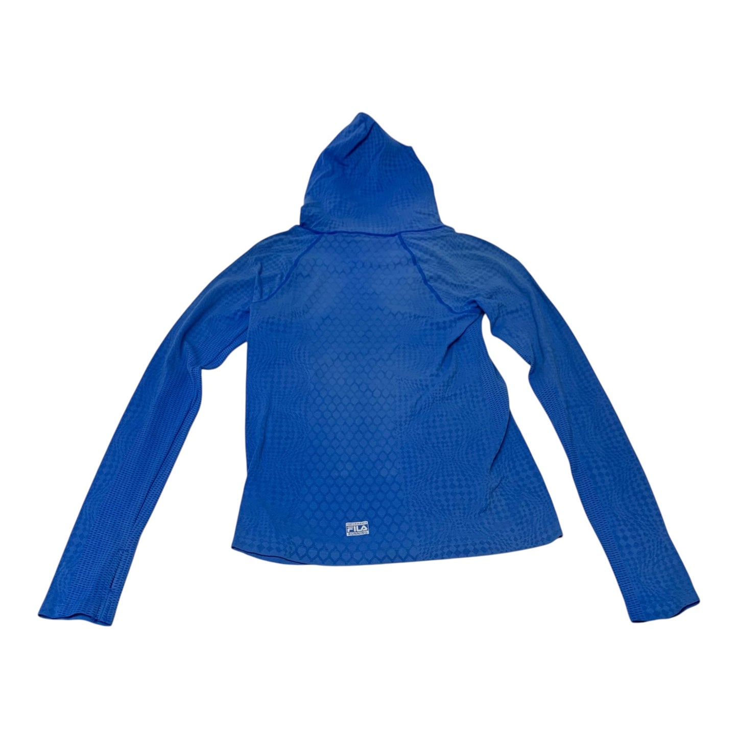 Athletic Sweatshirt Hoodie By Fila In Blue, Size: S