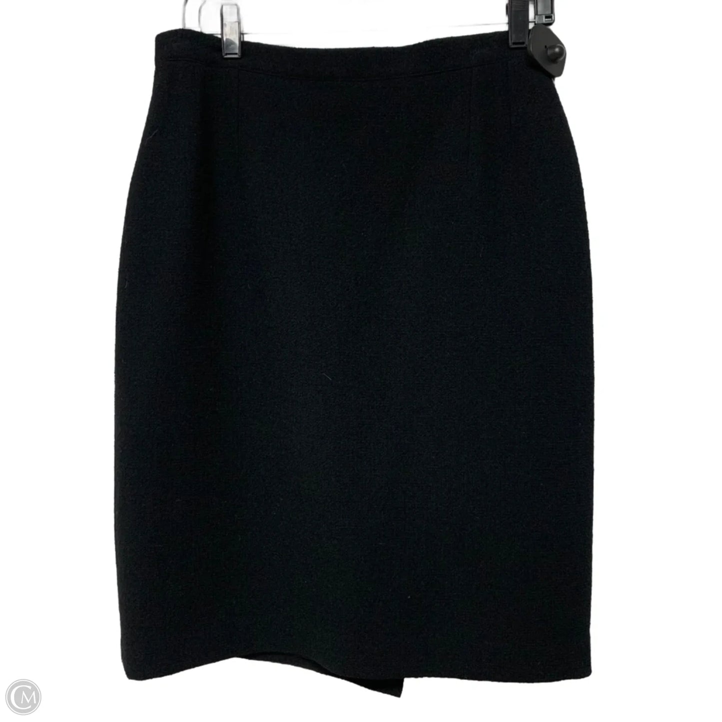 Skirt Luxury Designer By Giorgio Armani In Black, Size: L