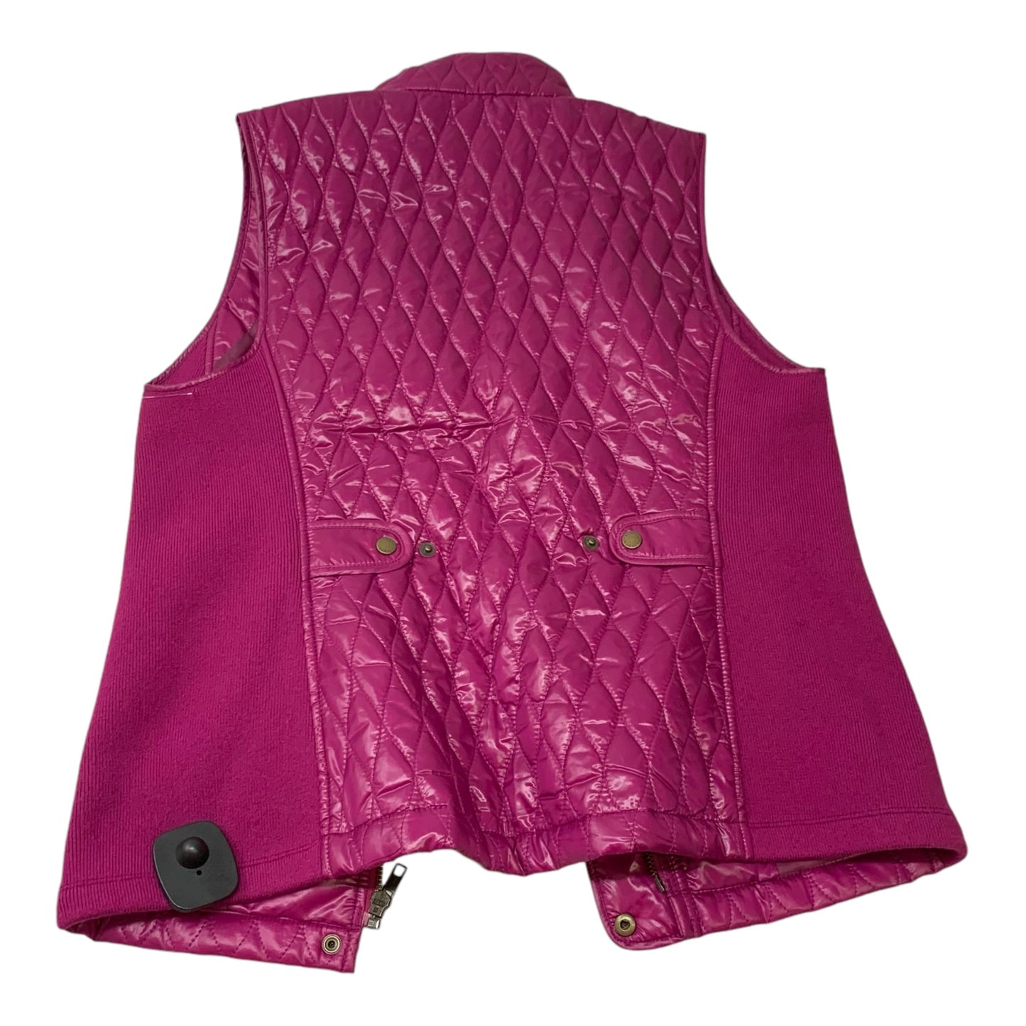 Vest Puffer & Quilted By Talbots In Pink, Size: Xs