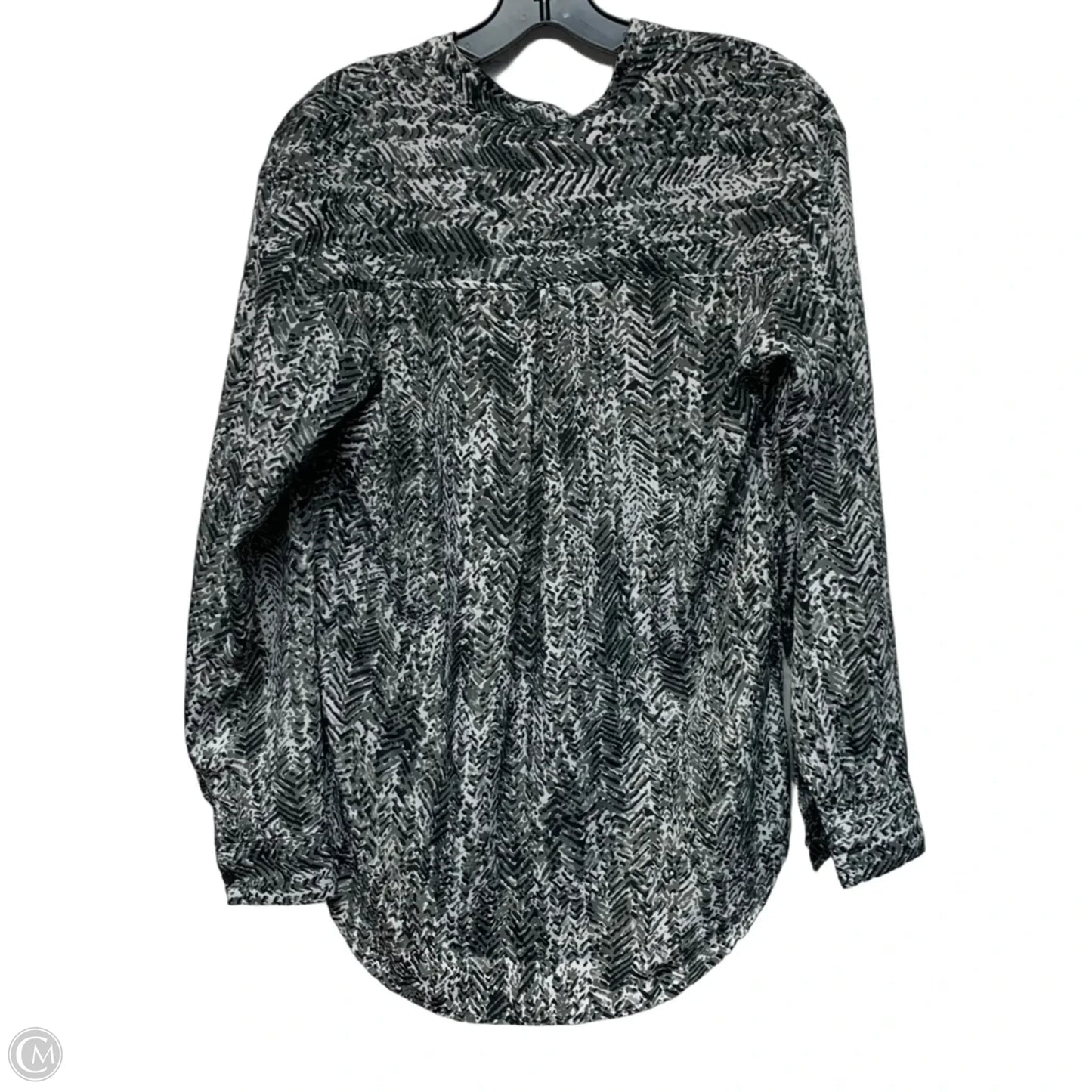 Top Long Sleeve By Michael By Michael Kors In Grey, Size: S