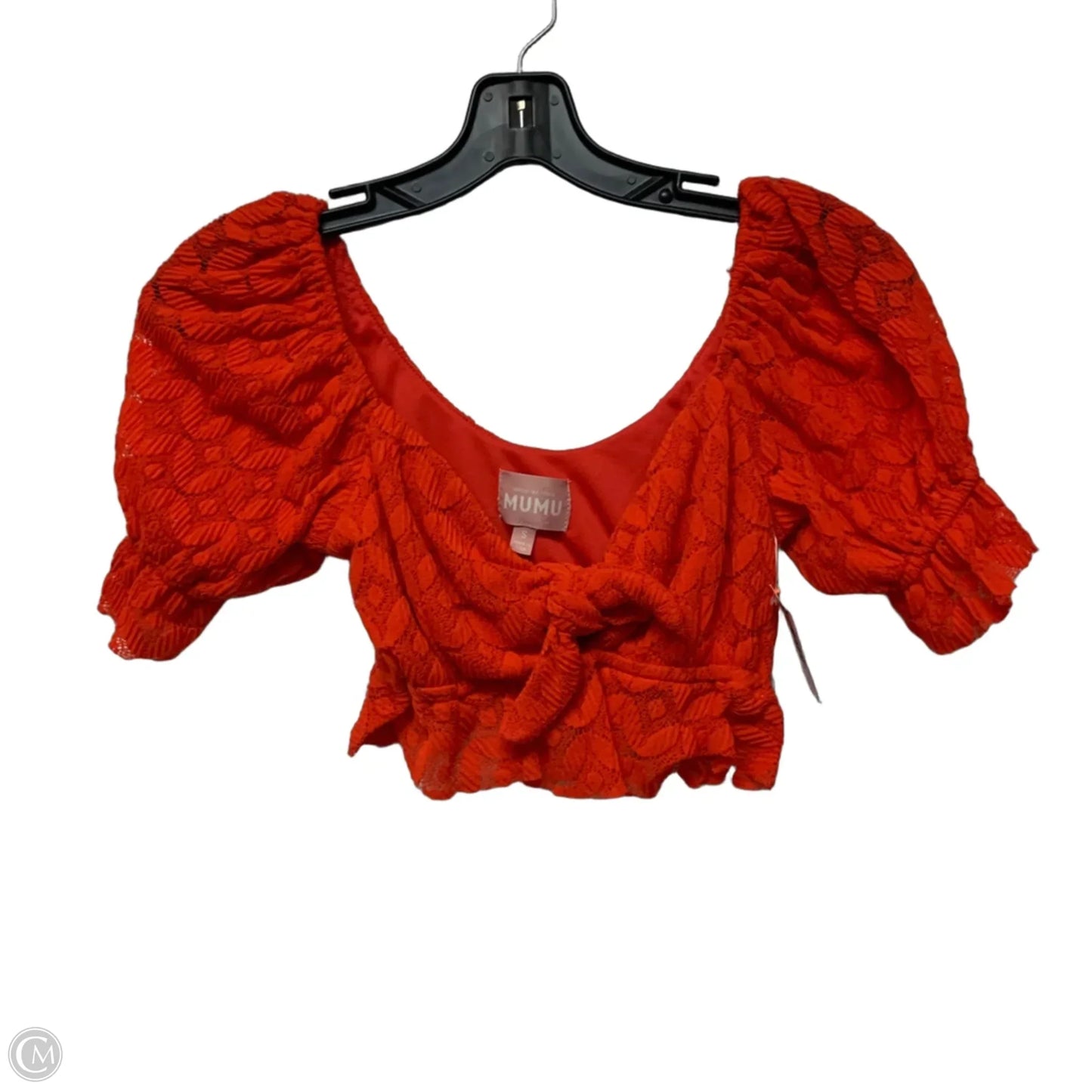Top Short Sleeve By Show Me Your Mumu In Red, Size: S