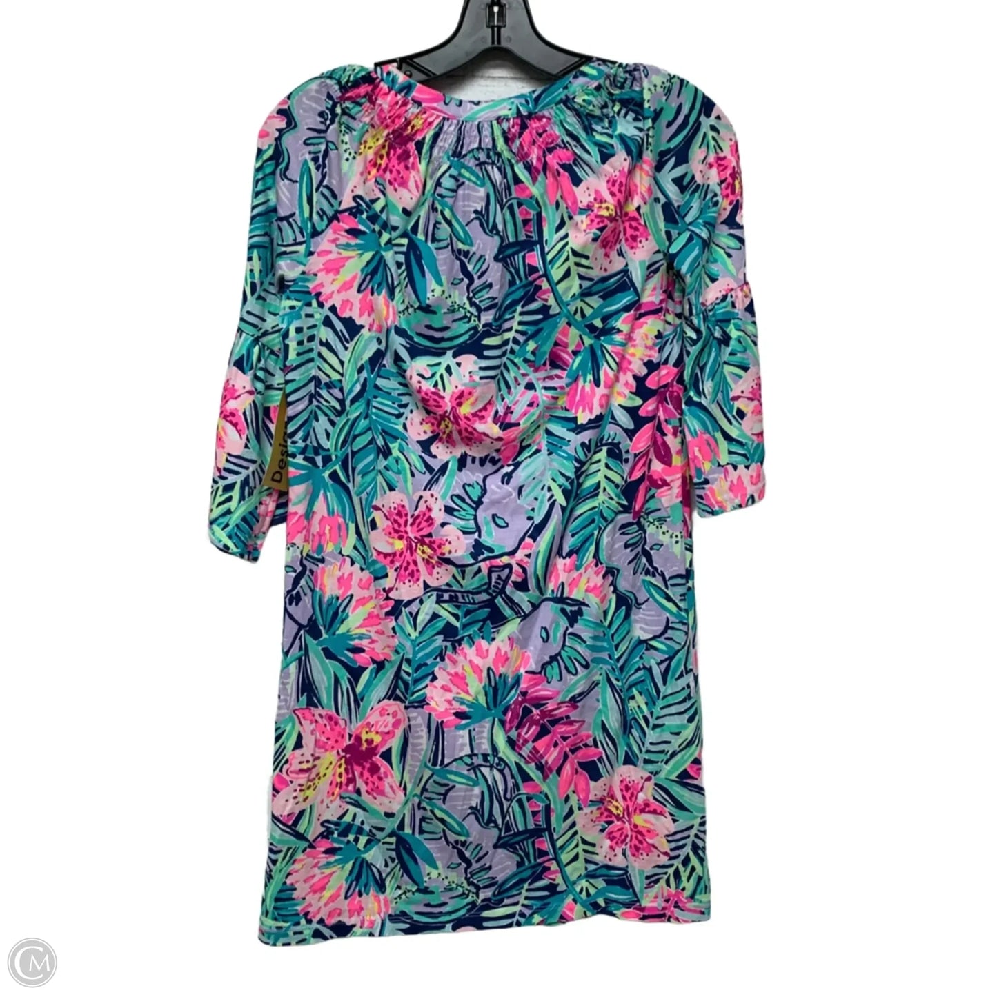 Dress Designer By Lilly Pulitzer In Tropical Print, Size: Xxs