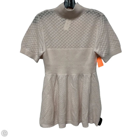 Tunic Short Sleeve By Anthropologie In Pink, Size: S