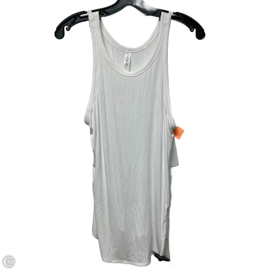 Athletic Tank Top By Lululemon In White, Size: M