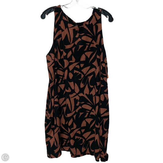 Dress Casual Short By A New Day In Black & Brown, Size: Xl