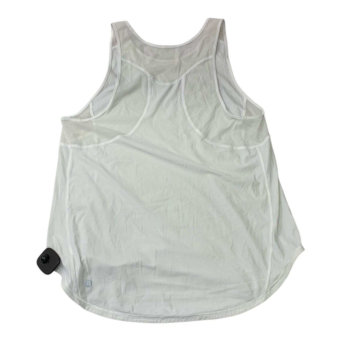 Athletic Tank Top By Lululemon In White, Size: S