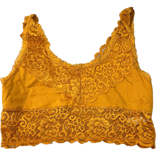 Bralette By Zenana Outfitters In Yellow, Size: L