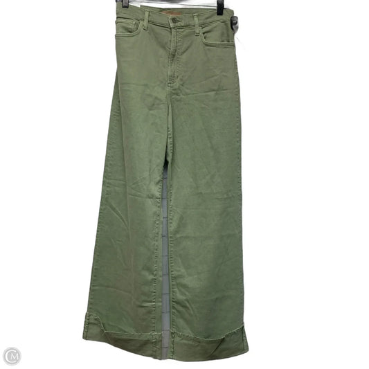 Jeans Wide Leg By Joes Jeans In Green Denim, Size: 12