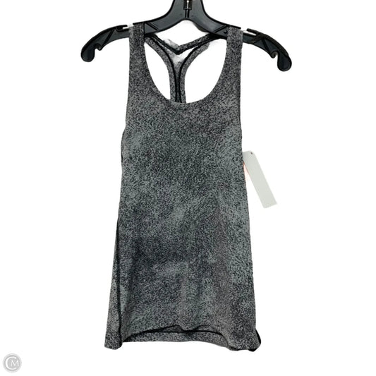 Athletic Tank Top By Lululemon In Grey, Size: S