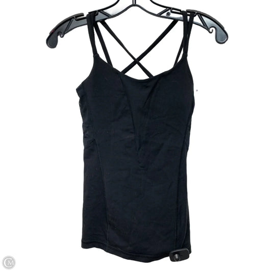 Athletic Tank Top By Lululemon In Black, Size: S