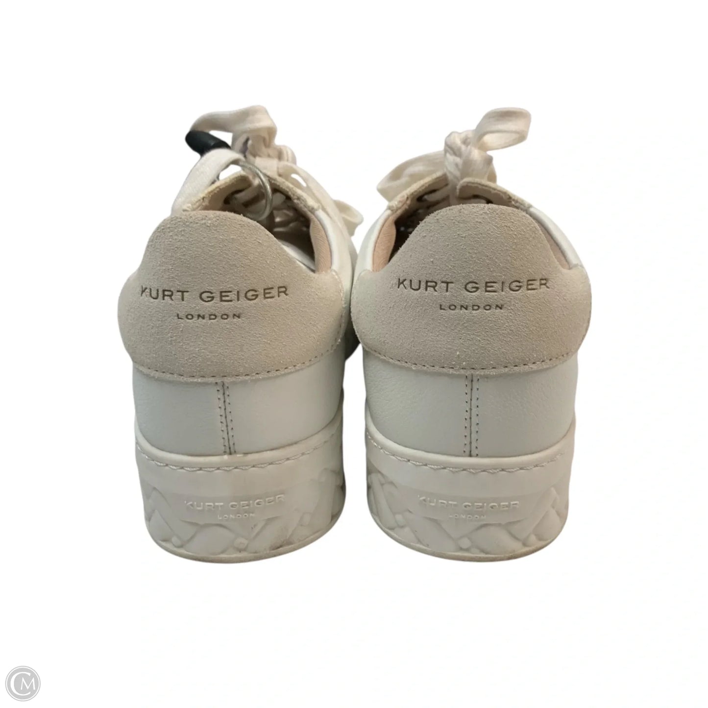 Shoes Designer By Kurt Geiger In Cream, Size: 9.5