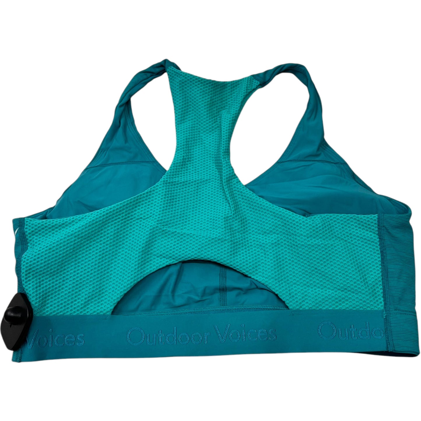 Athletic Bra By Outdoor Voices In Teal, Size: Xl