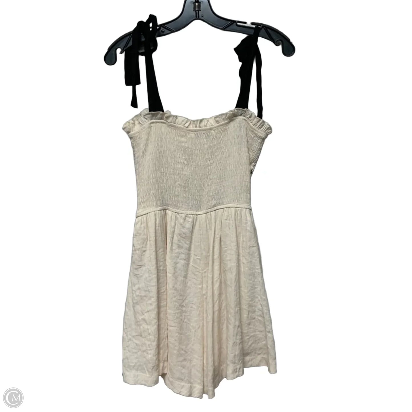 Romper By Francesca's In Black & Cream, Size: M