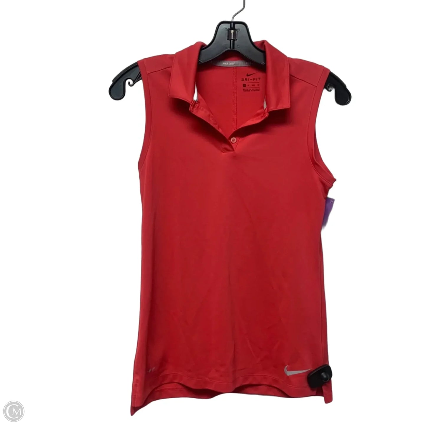Athletic Tank Top By Nike Apparel In Pink, Size: Xs
