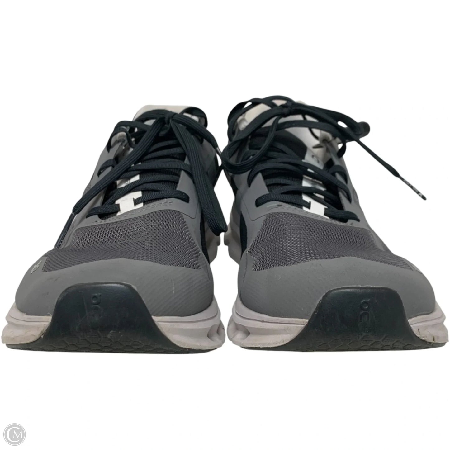 Shoes Athletic By On Cloud In Black & Grey, Size: 9.5