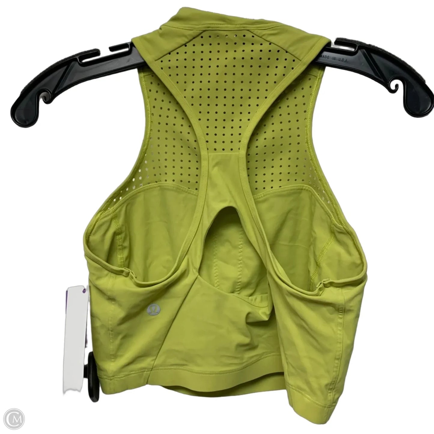 Athletic Tank Top By Lululemon In Green, Size: M