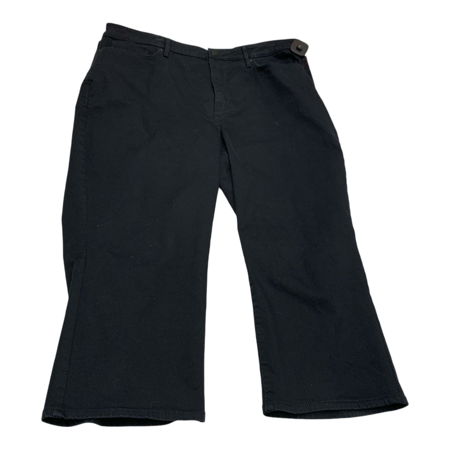 Pants Cropped By Not Your Daughters Jeans In Black, Size: 16