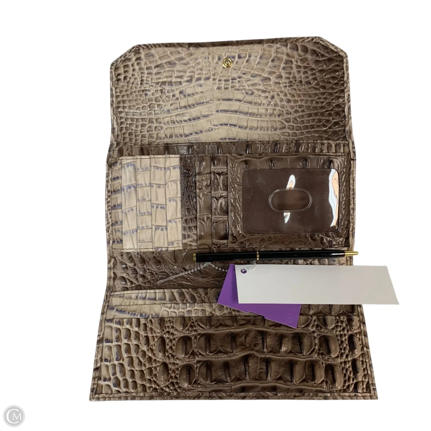 Wallet Designer By Brahmin, Size: Medium