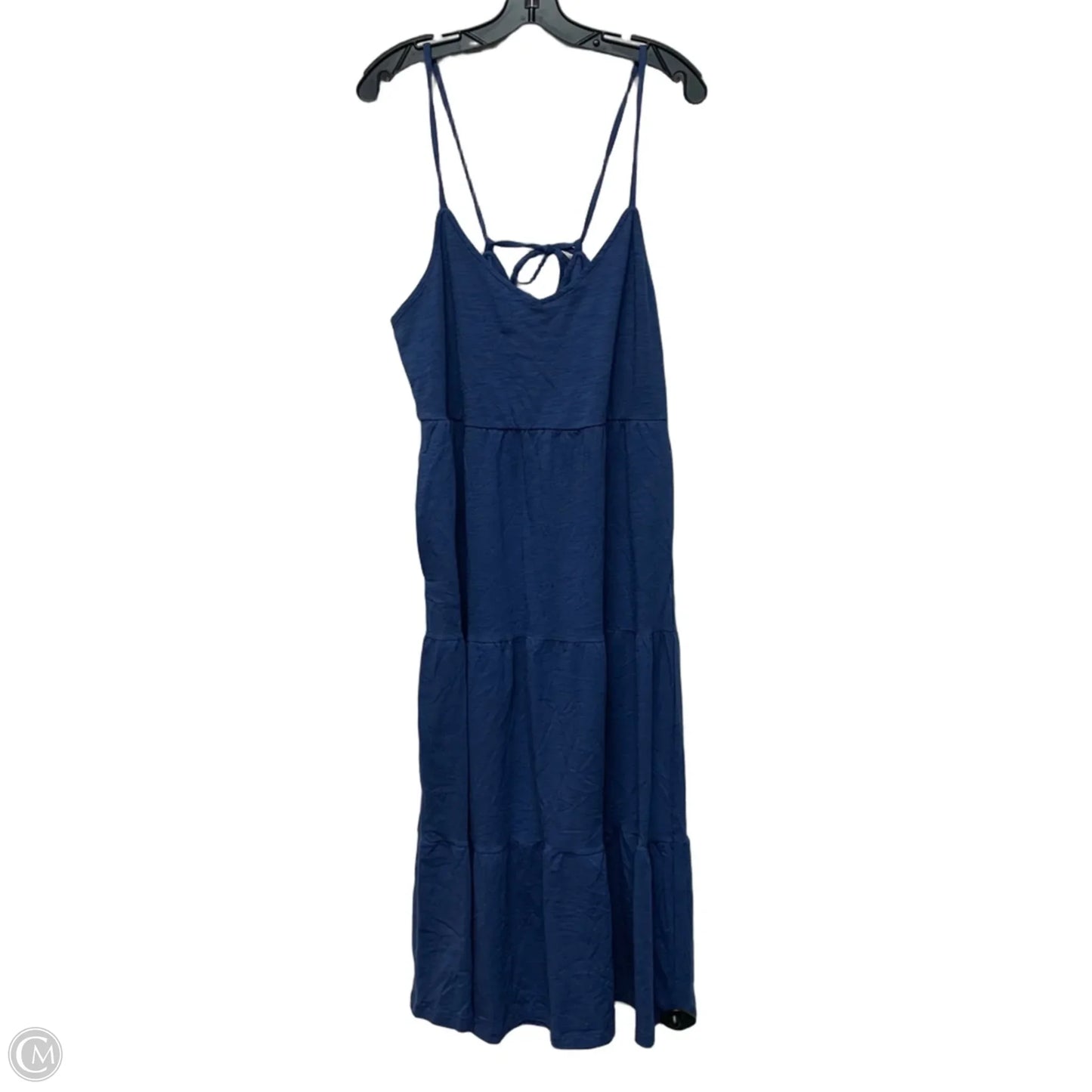 Dress Casual Midi By Old Navy In Blue, Size: L