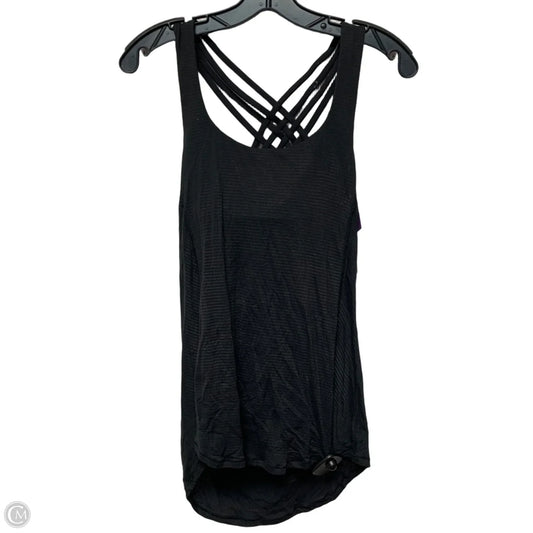 Athletic Tank Top By Lululemon In Black, Size: S