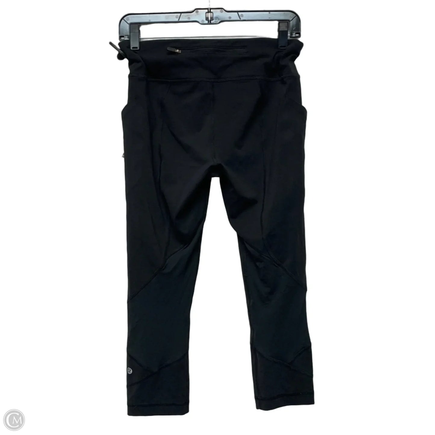 Athletic Leggings Capris By Lululemon In Black, Size: M