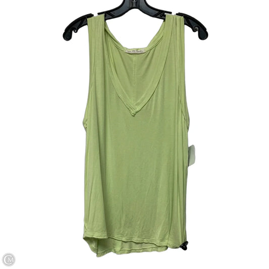 Top Sleeveless By We The Free In Green, Size: L