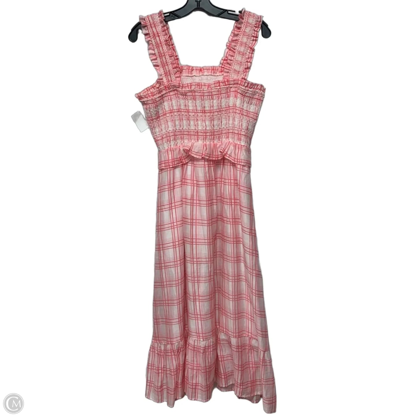 Dress Casual Maxi By English Factory In Pink & White, Size: M