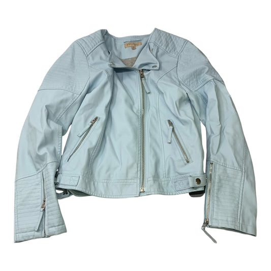 Jacket Moto By Philosophy In Blue, Size: L