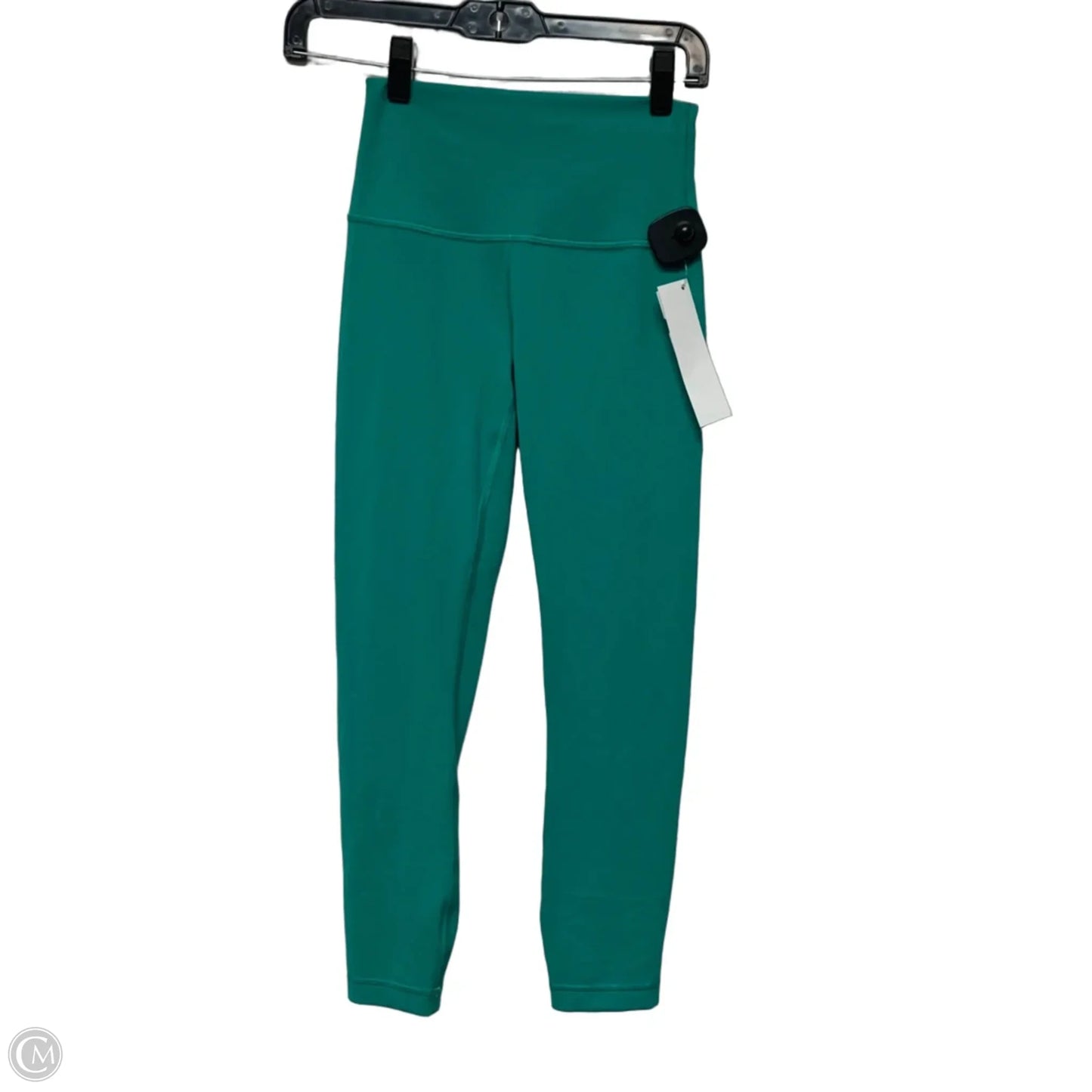 Athletic Leggings By Lululemon In Green, Size: S