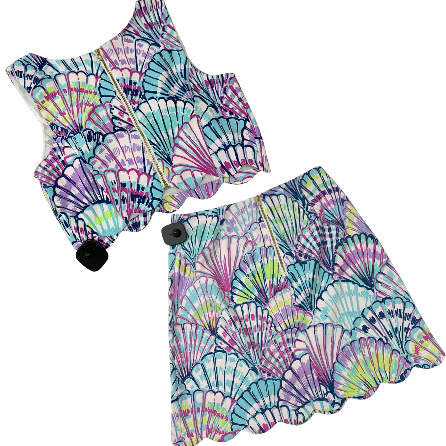 Skirt Set 2pc By Lilly Pulitzer In Blue & Purple, Size: Xs