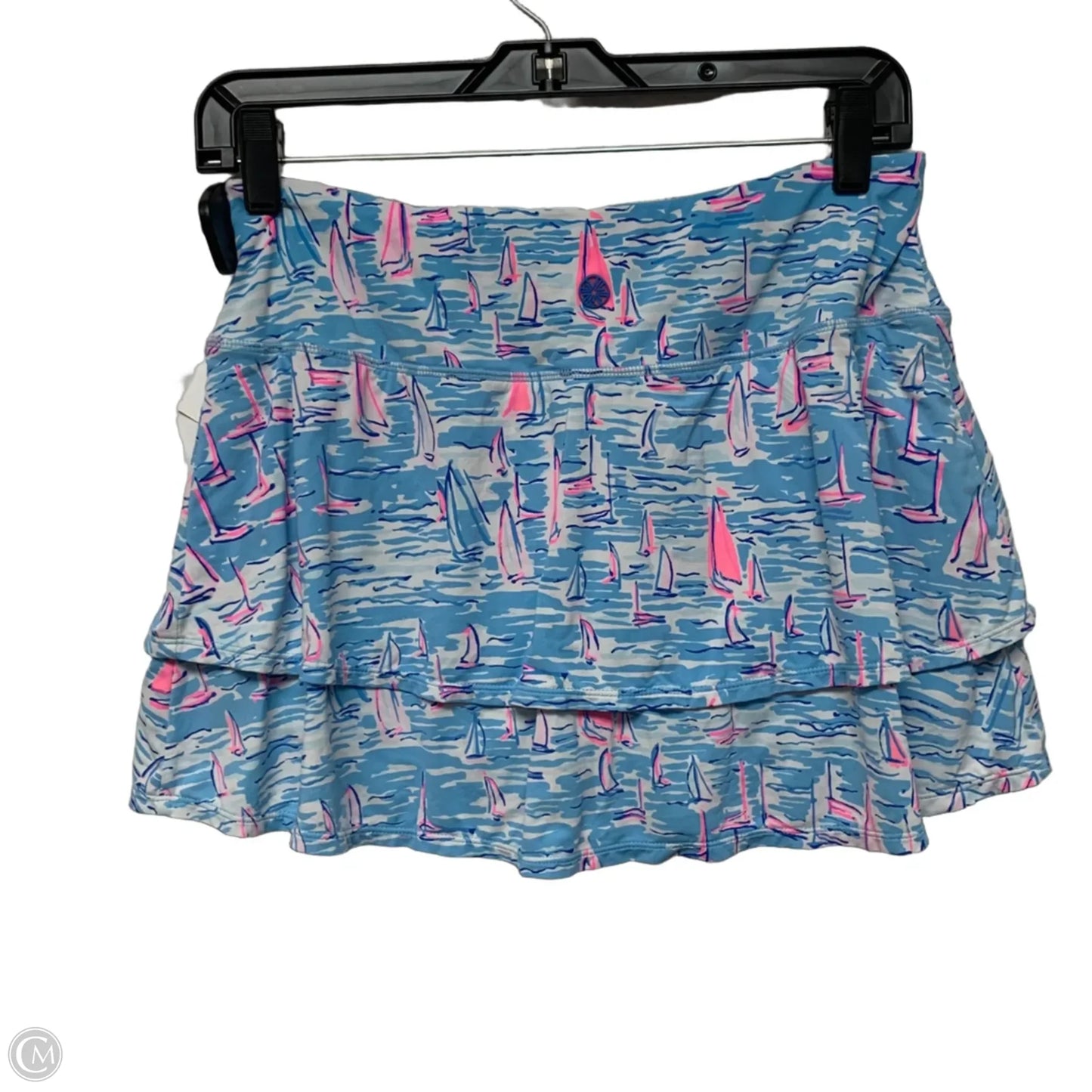 Athletic Skort Designer By Lilly Pulitzer In Blue, Size: M