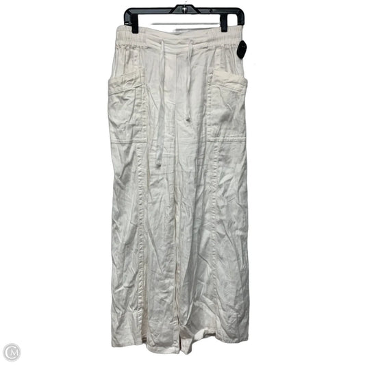 Pants Wide Leg By Maeve In Ivory, Size: S