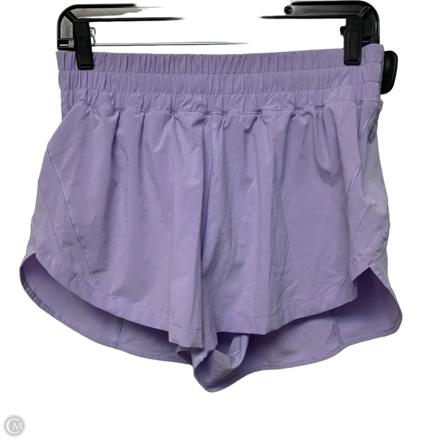 Athletic Shorts By Lululemon In Purple, Size: M