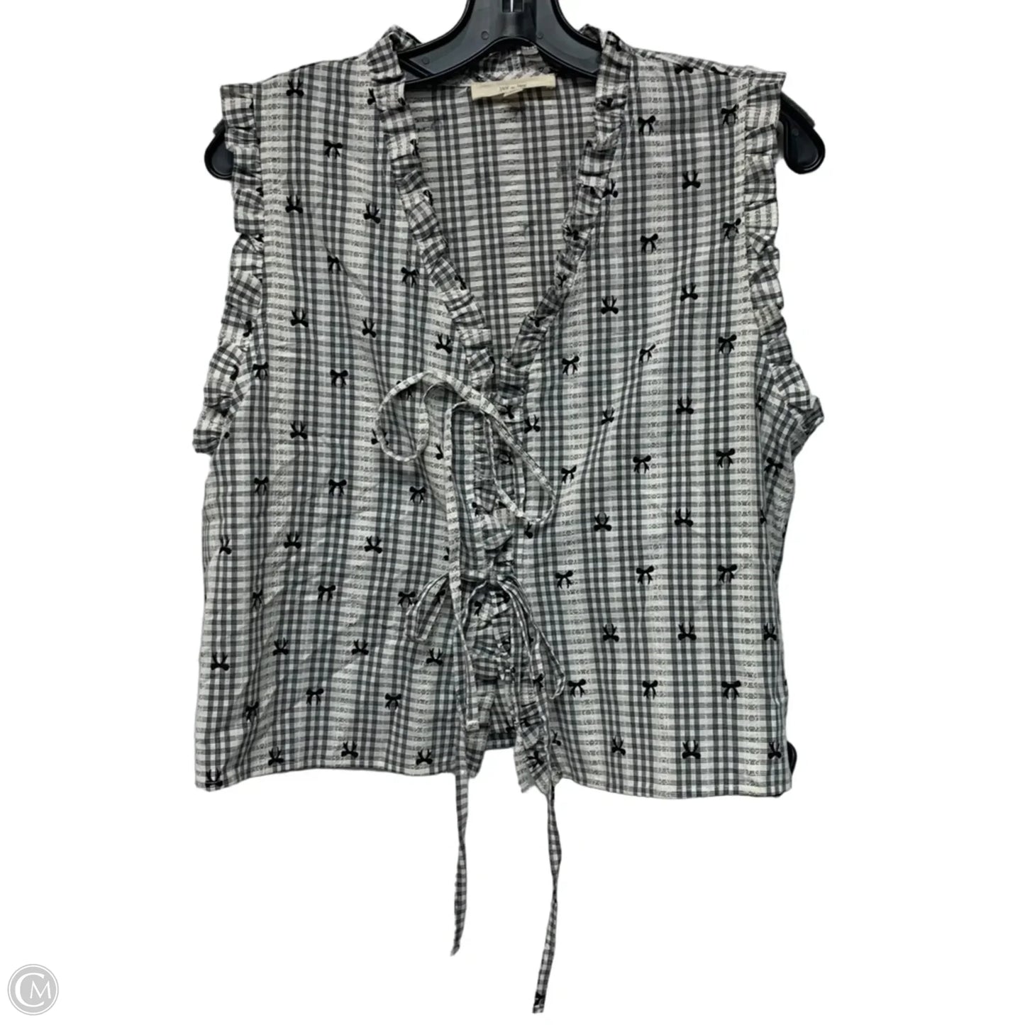 Top Sleeveless By jade by jane In Grey, Size: M