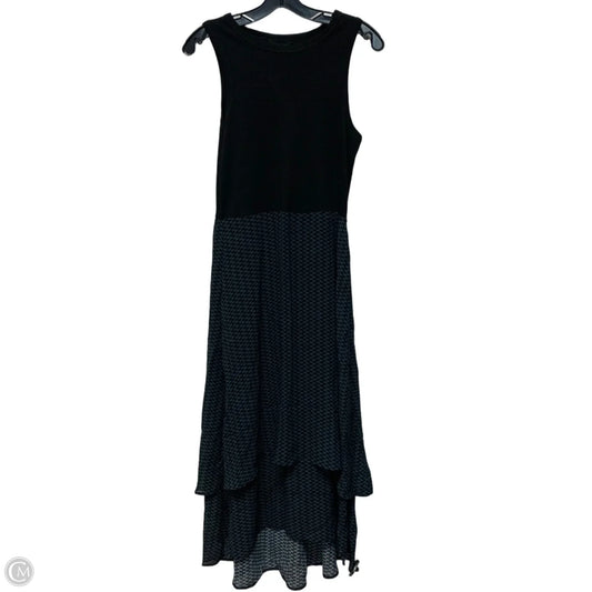 Dress Casual Maxi By SAINT + SOFIA In Black & Grey, Size: M