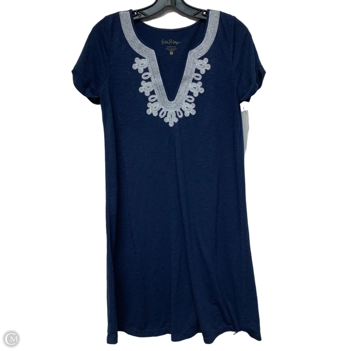 Dress Designer By Lilly Pulitzer In Navy, Size: S