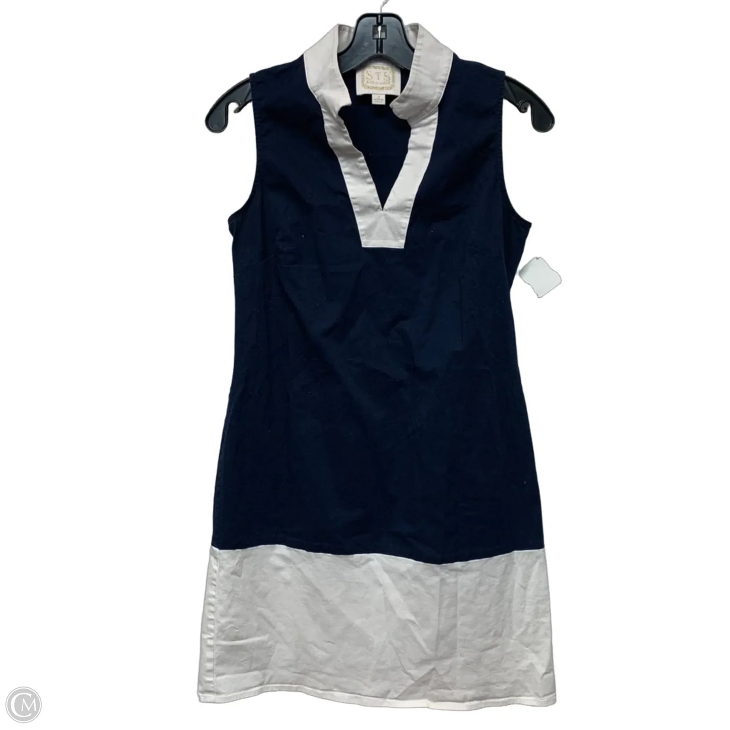 Dress Casual Short By Sail To Sable In Blue & White, Size: S
