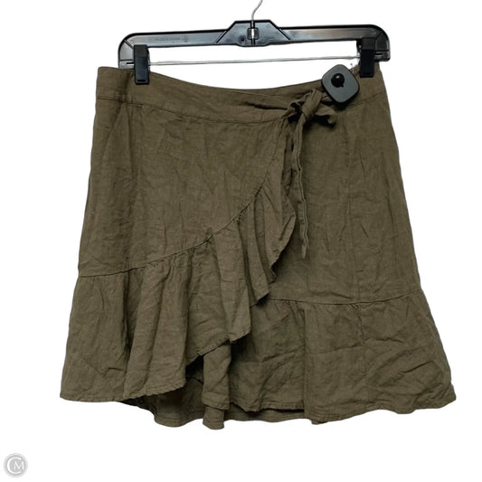 Skirt Mini & Short By Free People In Green, Size: S