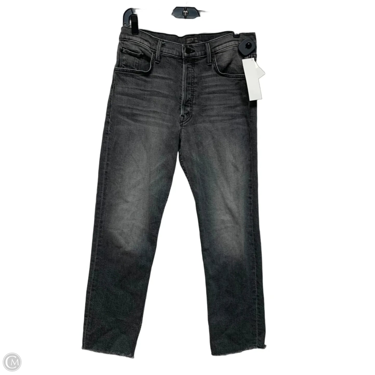 Jeans Designer By Mother In Grey Denim, Size: 12