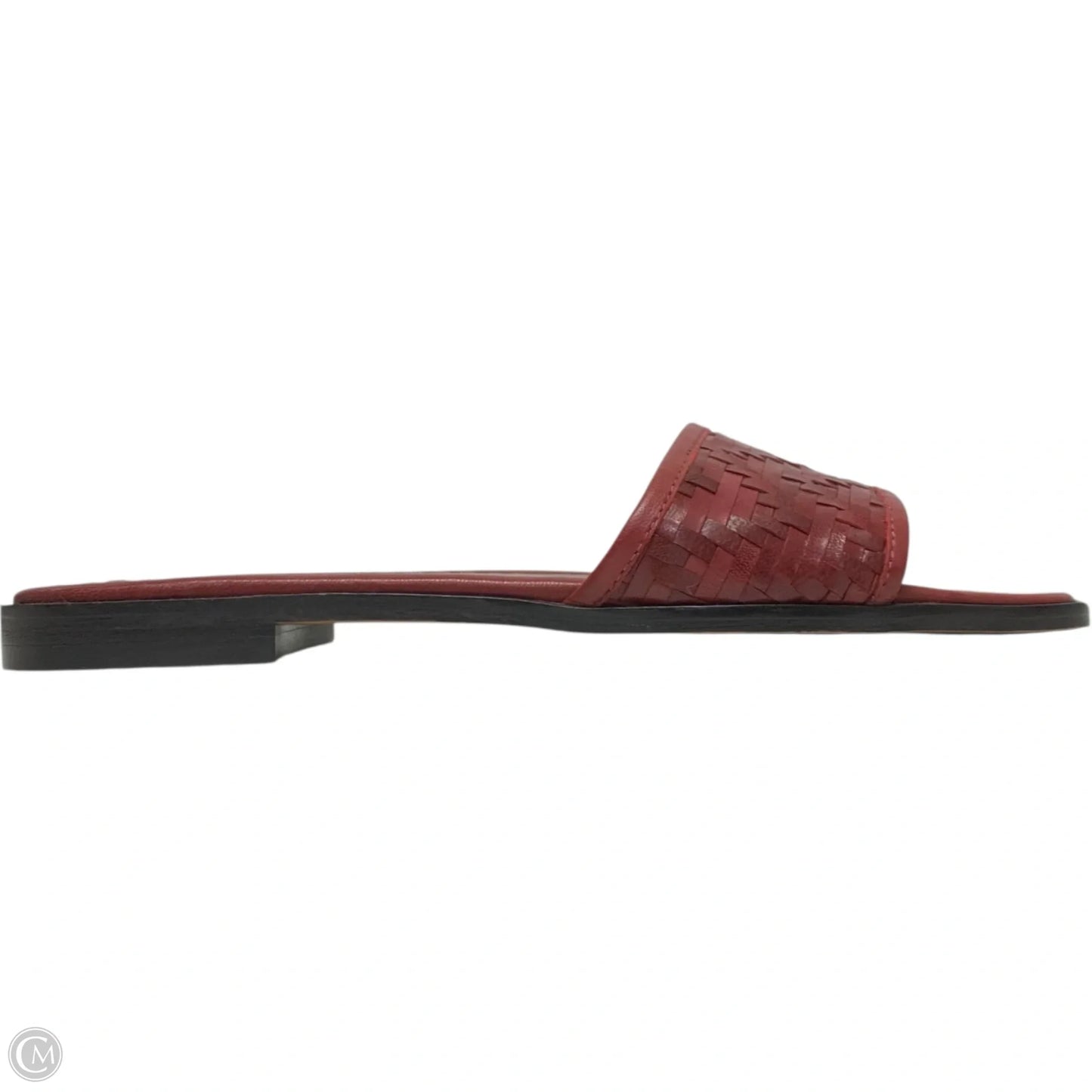 Sandals Flats By Anthropologie In Red, Size: 8.5