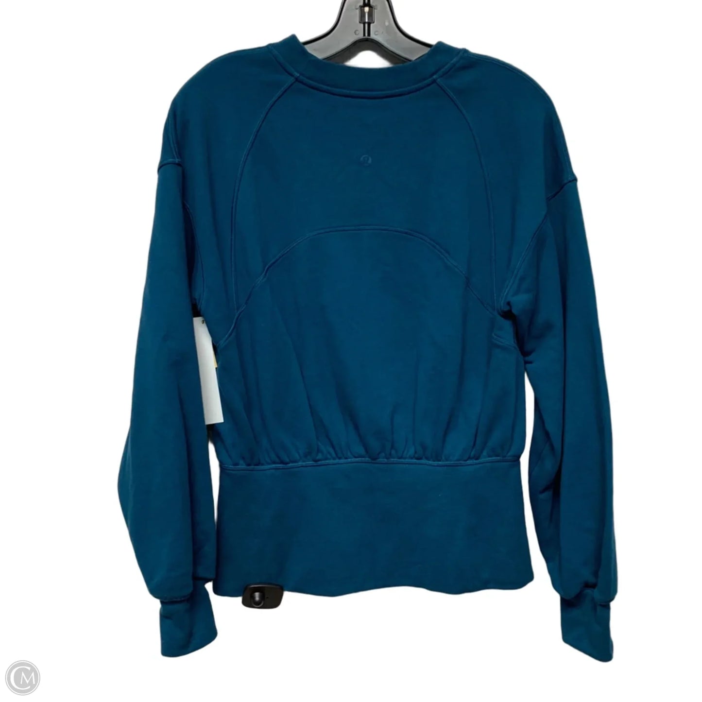 Athletic Sweatshirt Crewneck By Lululemon In Blue, Size: S