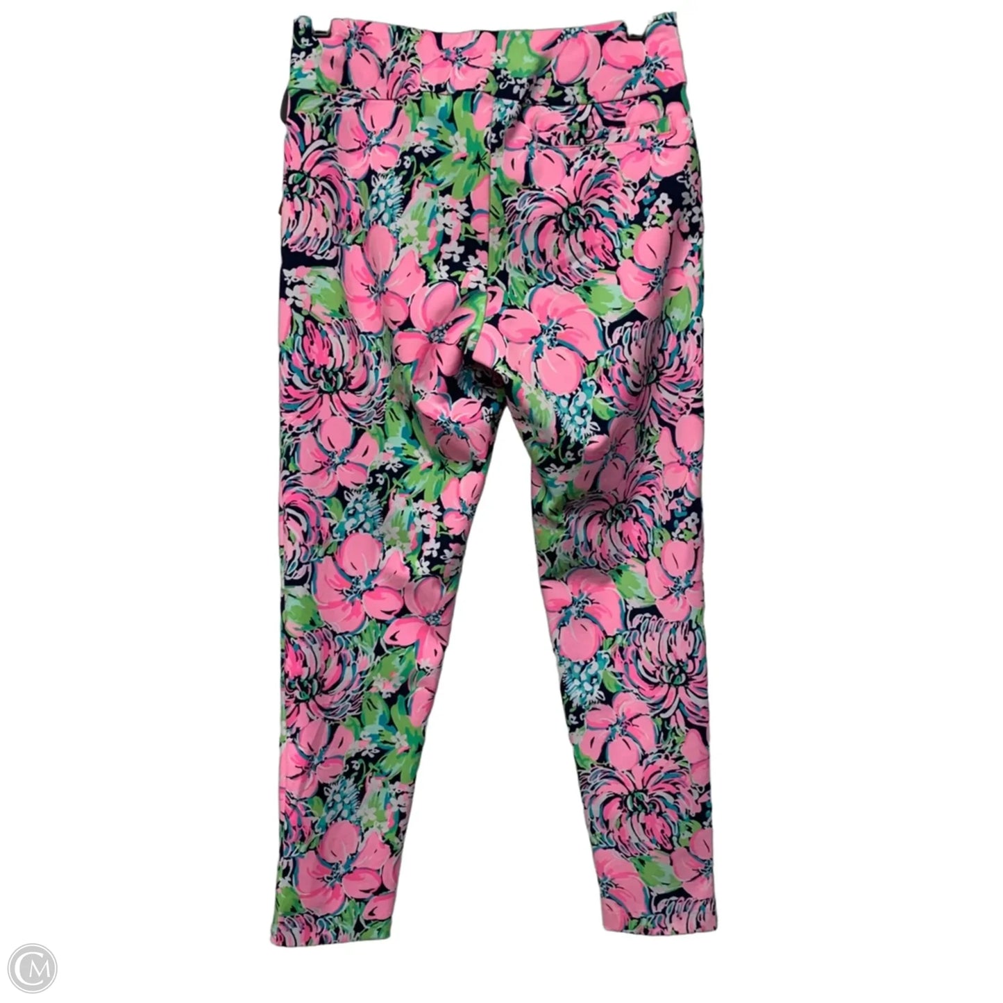 Pants Designer By Lilly Pulitzer In Floral Print, Size: 8