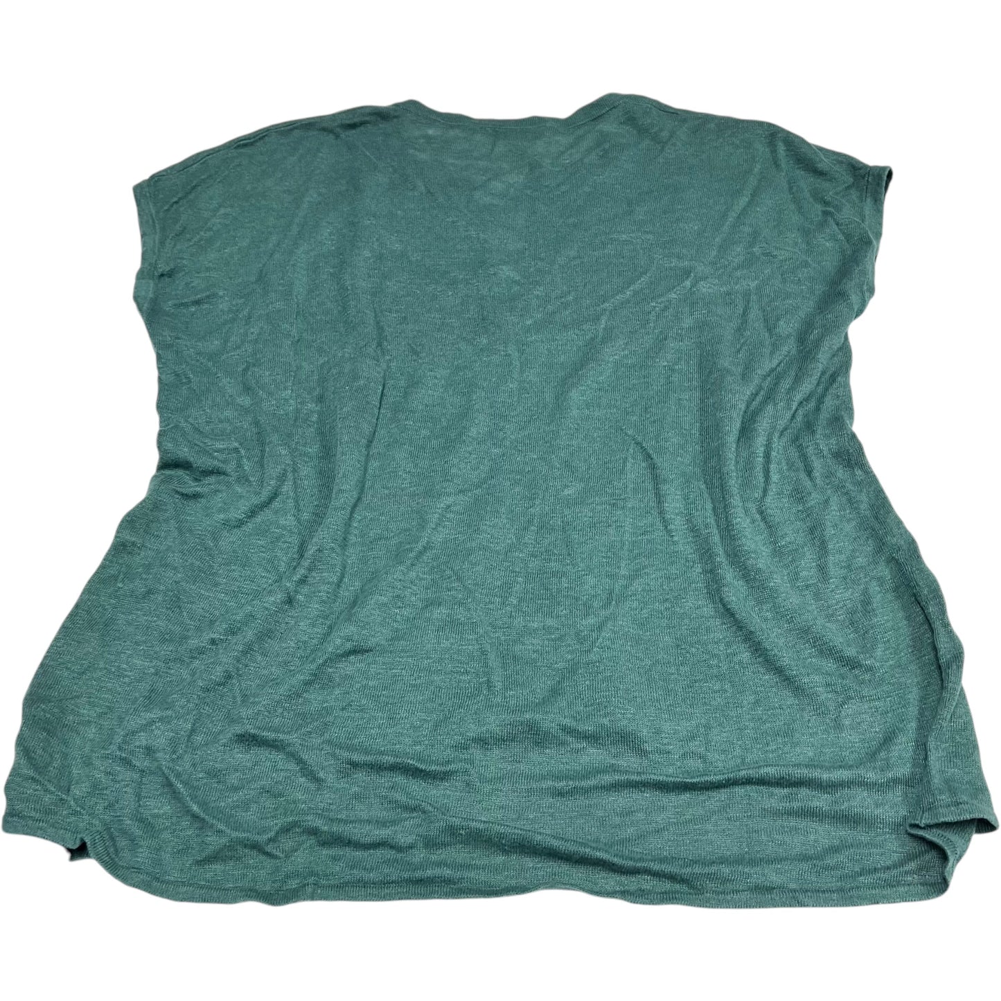 Top Short Sleeve By Madewell In Green, Size: S