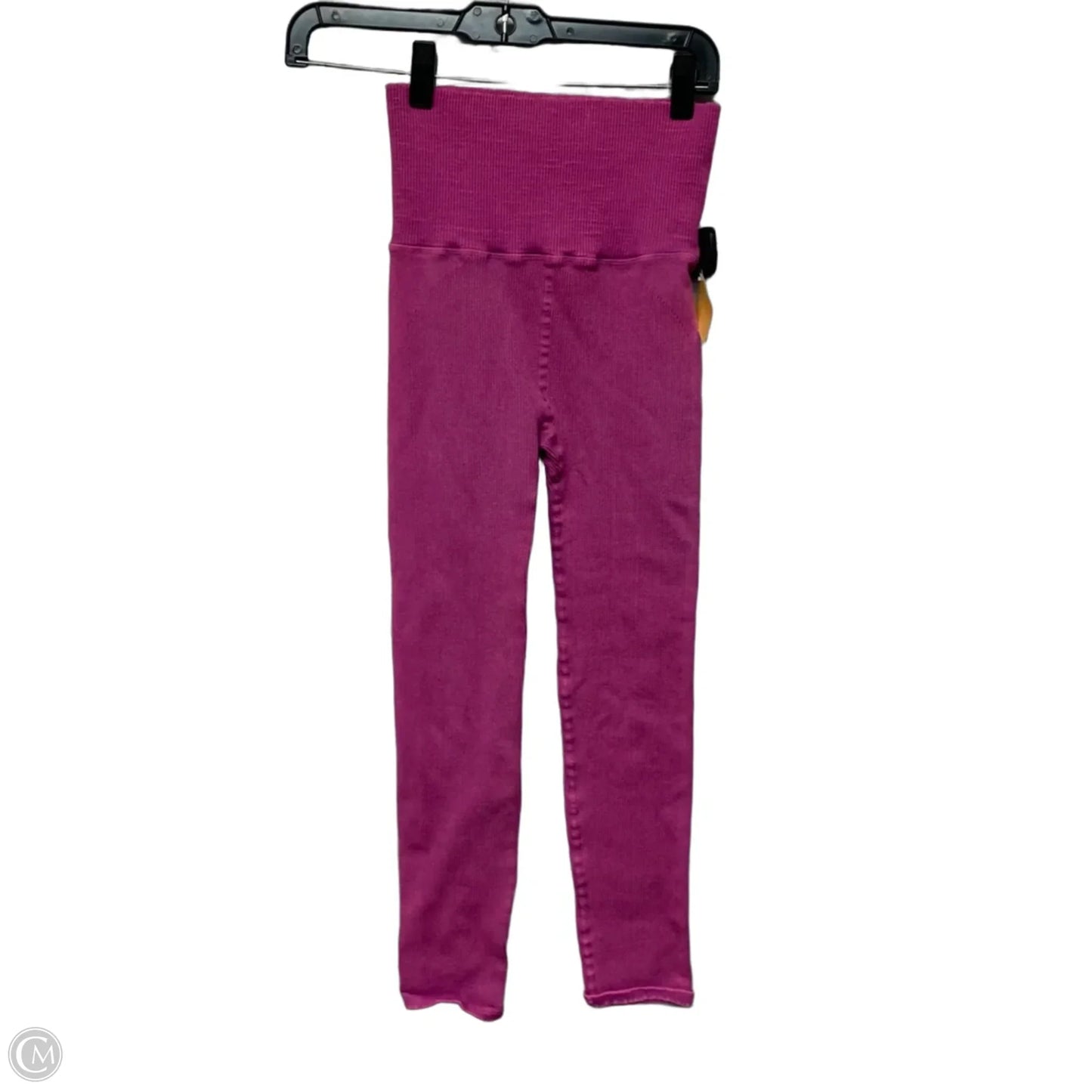 Athletic Leggings By Free People In Pink, Size: M