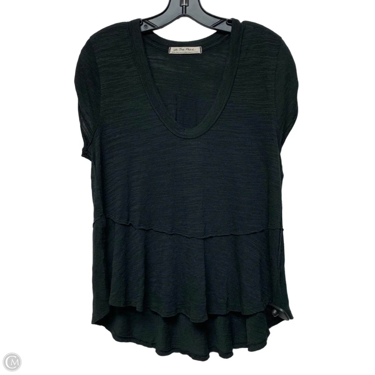 Top Short Sleeve By We The Free In Black, Size: Xs